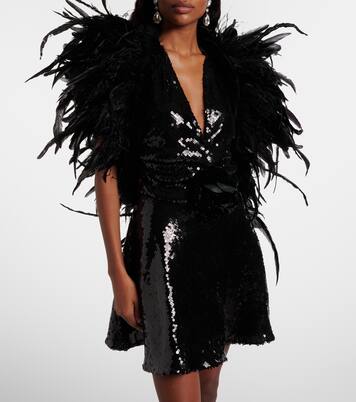 Sciarpa con piume | Dolce&Gabbana