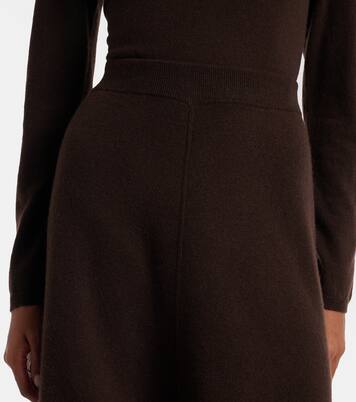 Wool and cashmere midi skirt | Jardin des Orangers