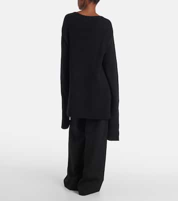 Cotton, silk, and cashmere sweater | Calvin Klein