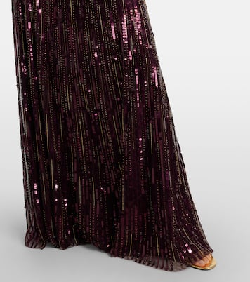 Ninetta sequined gown | Jenny Packham