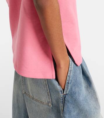 Camiseta de jersey de algodón con anagrama | Loewe