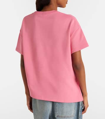 Camiseta de jersey de algodón con anagrama | Loewe