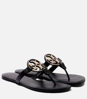 Sandalen Metal Miller aus Leder | Tory Burch