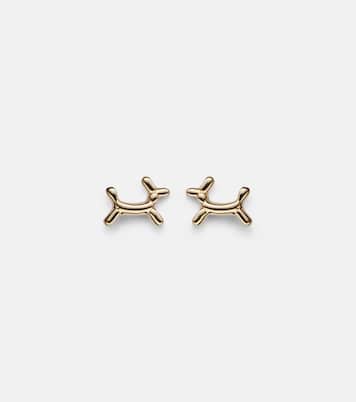 Balloon Dog 14kt gold earrings | Sydney Evan