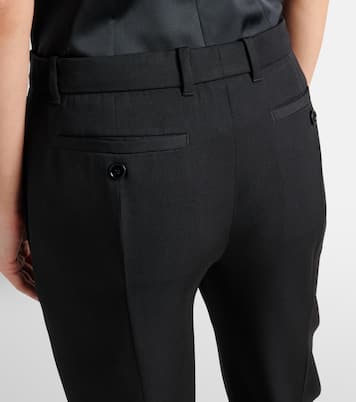 Pantalones rectos de lana | McQueen