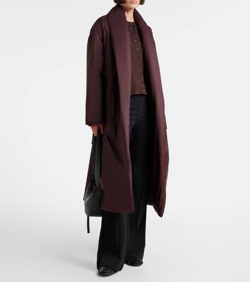 Bo belted taffeta puffer coat | Leset