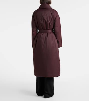Bo belted taffeta puffer coat | Leset