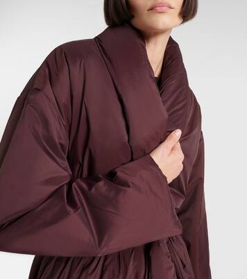 Bo belted taffeta puffer coat | Leset