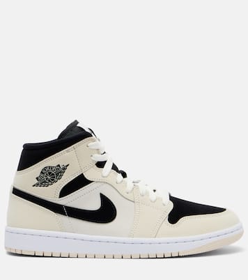 Sneakers Air Jordan 1 Mid aus Leder | Nike
