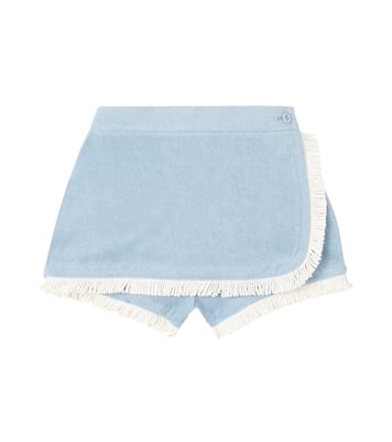 Awaken cotton-blend terry skort | Zimmermann Kids