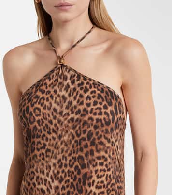 Bedrucktes Maxikleid Sage | Melissa Odabash