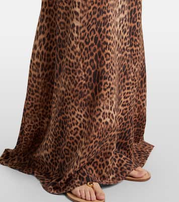 Bedrucktes Maxikleid Sage | Melissa Odabash