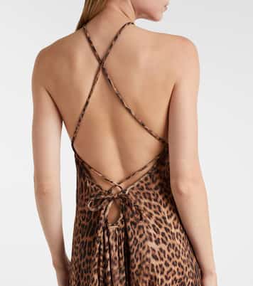Bedrucktes Maxikleid Sage | Melissa Odabash
