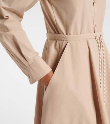 Poplin shirt dress | Moncler