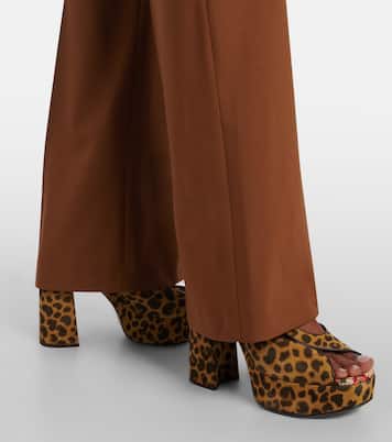 Sandalias con plataforma 120 de lona  | Etro