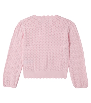 Pointelle cotton cardigan  | Tartine et Chocolat