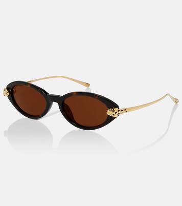 Panthère De Cartier oval sunglasses | Cartier Eyewear Collection