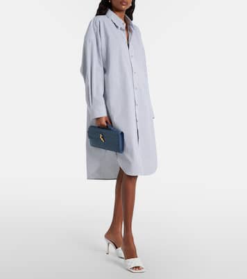 Andiamo Intrecciato leather clutch | Bottega Veneta