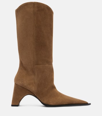 Cowboy suede knee-high boots | Coperni