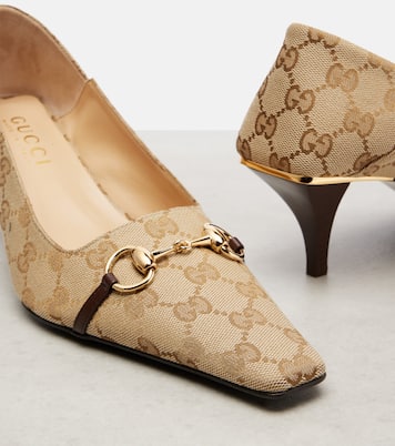 Salones Vittoria 55 de lona GG | Gucci
