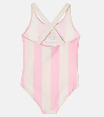 Pomia printed striped swimsuit | Konges Sløjd