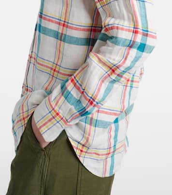 Plaid linen shirt | Polo Ralph Lauren
