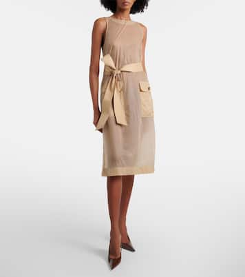 Semi-sheer minidress | Saint Laurent