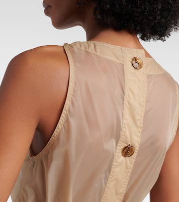 Semi-sheer minidress | Saint Laurent