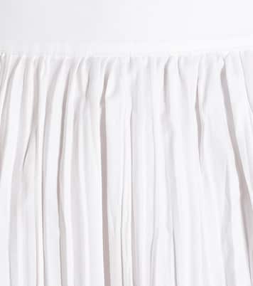 Gonna Sylvia a vita alta in cotone | Khaite