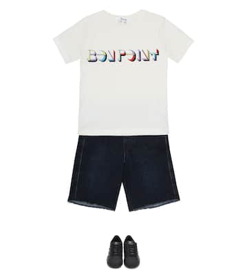 Camiseta de algodón con logo | Bonpoint
