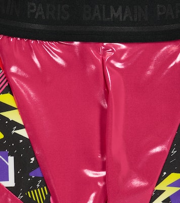 Printed leggings | Balmain Kids