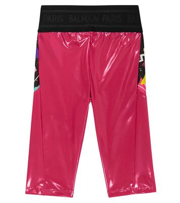 Printed leggings | Balmain Kids