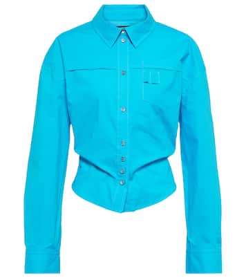Hemd La Chemise Aqua aus Baumwolle | Jacquemus
