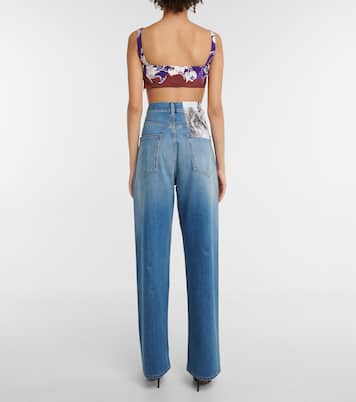 Jean ample à taille haute | Valentino