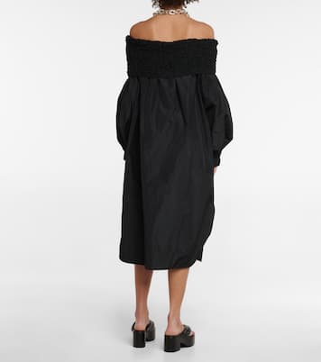 Off-shoulder midi dress | Dries Van Noten