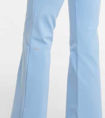 Airbrush high-rise flared leggings | Alo Yoga