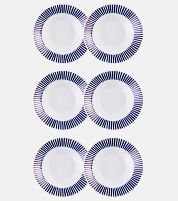 Ladeira set of 6 deep plates | Sargadelos