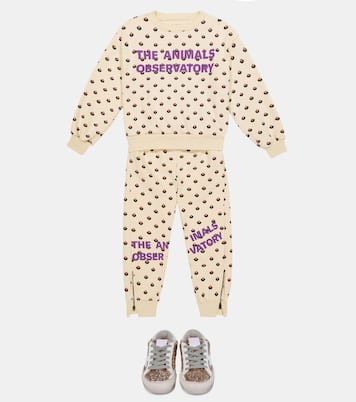 Panther printed cotton sweatpants | The Animals Observatory