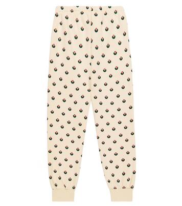 Panther printed cotton sweatpants | The Animals Observatory