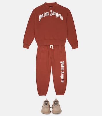 Bedrucktes Sweatshirt aus Baumwolle | Palm Angels Kids