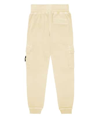 Cotton fleece sweatpants | Stone Island Junior