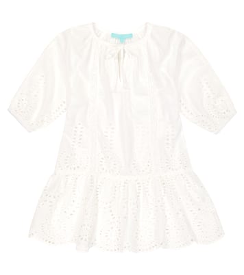 Baby Ashley embroidered cotton minidress | Melissa Odabash Kids