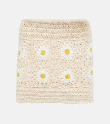 Daisy crocheted miniskirt | Alanui