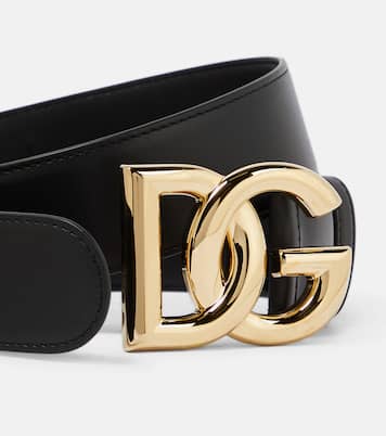 Cinturón DG de piel | Dolce&Gabbana