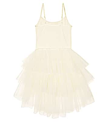Verziertes Kleid Gold Dust aus Tüll | Tutu Du Monde