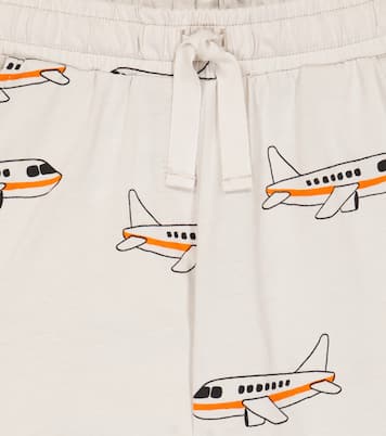 Pantaloni in cotone con stampa | Mini Rodini