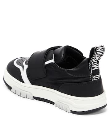 Teddy Bear leather sneakers | Moschino Kids