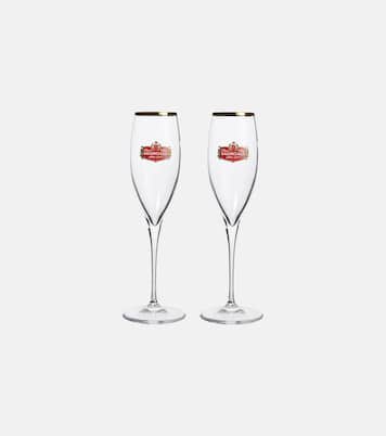 Set of 2 champagne flute glasses | Balenciaga