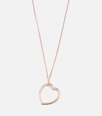 Antifer Heart 18kt rose gold necklace | Repossi