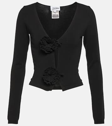 Cardigan cropped con applicazioni | Jean Paul Gaultier